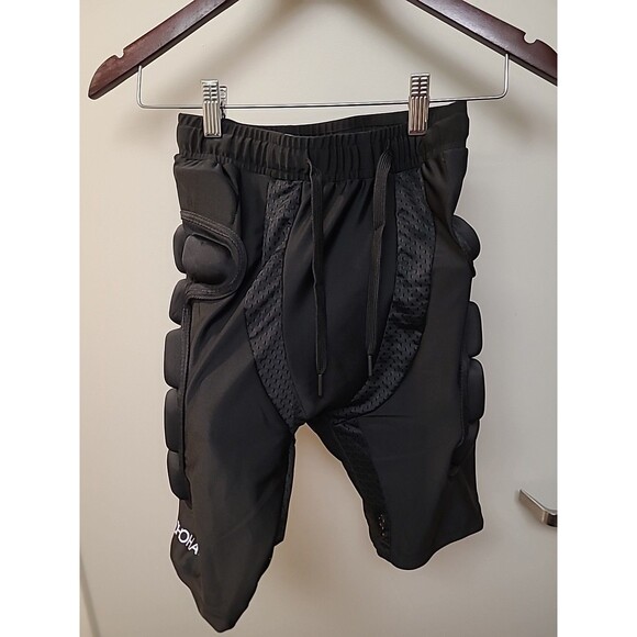 OHOHAI Padded Sports Shorts Hip Protective 0.98'' Extra Thick 3D, Black, S BIN 1 - Picture 9 of 11